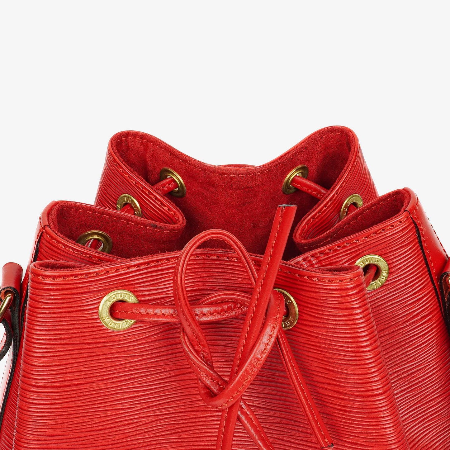 Louis Vuitton Noe Grande GM Red Epi Leather Shoulder Bag
