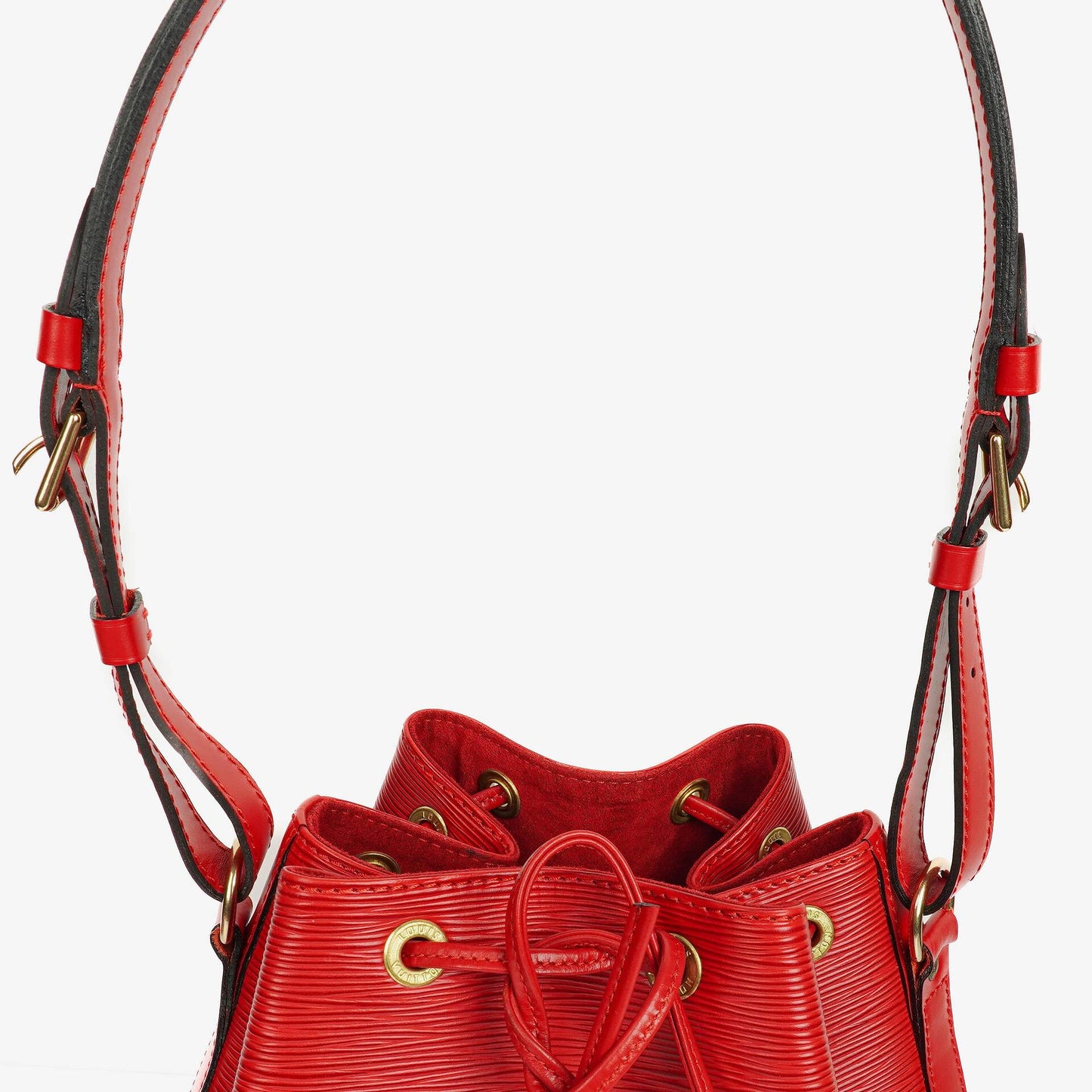 Louis Vuitton Noe Grande GM Red Epi Leather Shoulder Bag