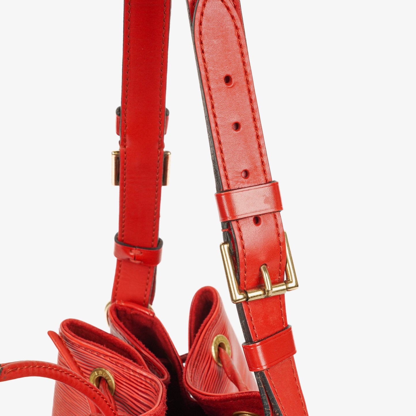 Louis Vuitton Noe Grande GM Red Epi Leather Shoulder Bag