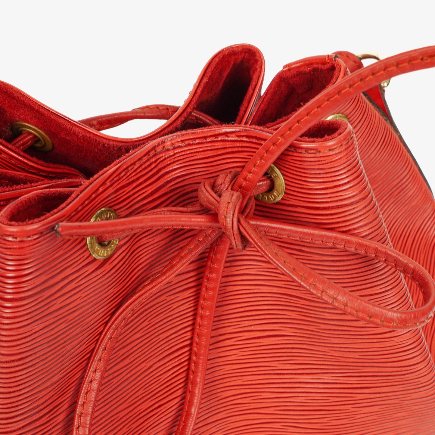 Louis Vuitton Noe Grande GM Red Epi Leather Shoulder Bag