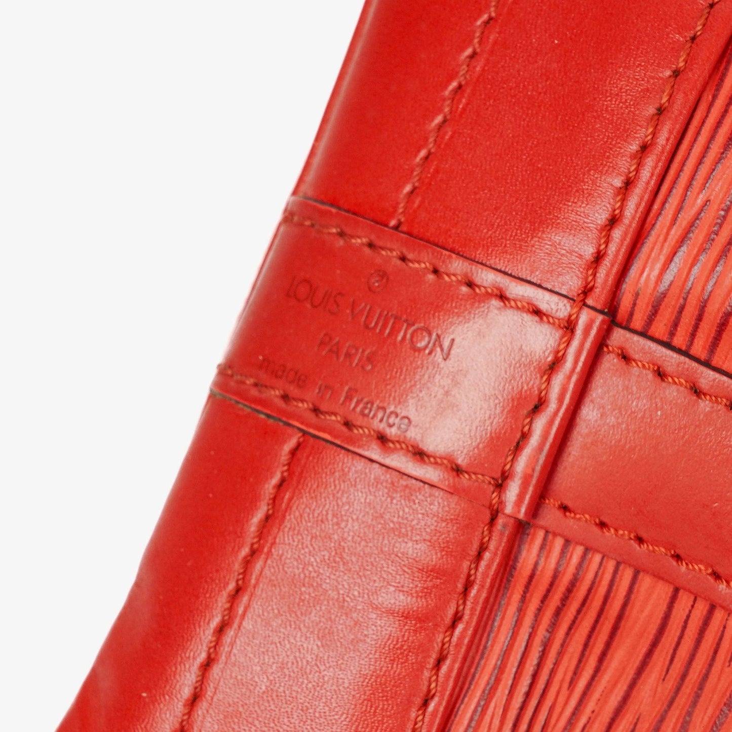 Louis Vuitton Noe Grande GM Red Epi Leather Shoulder Bag