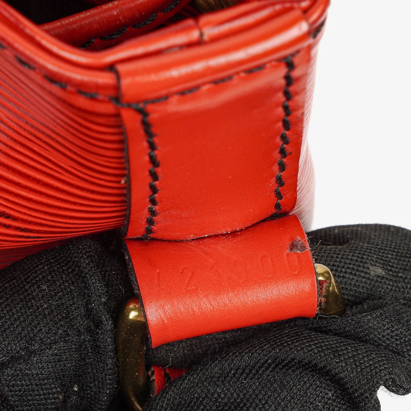 Louis Vuitton Noe Grande GM Red EPI Leather Shoulder Bag