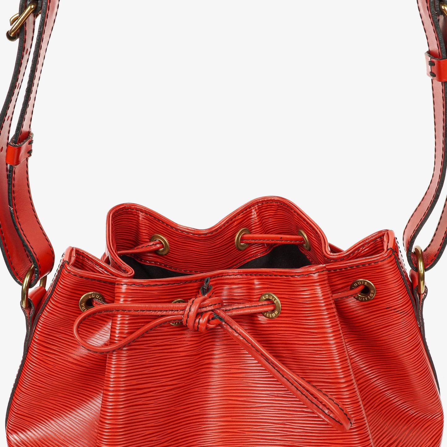 Louis Vuitton Noe Grande GM Red EPI Leather Shoulder Bag