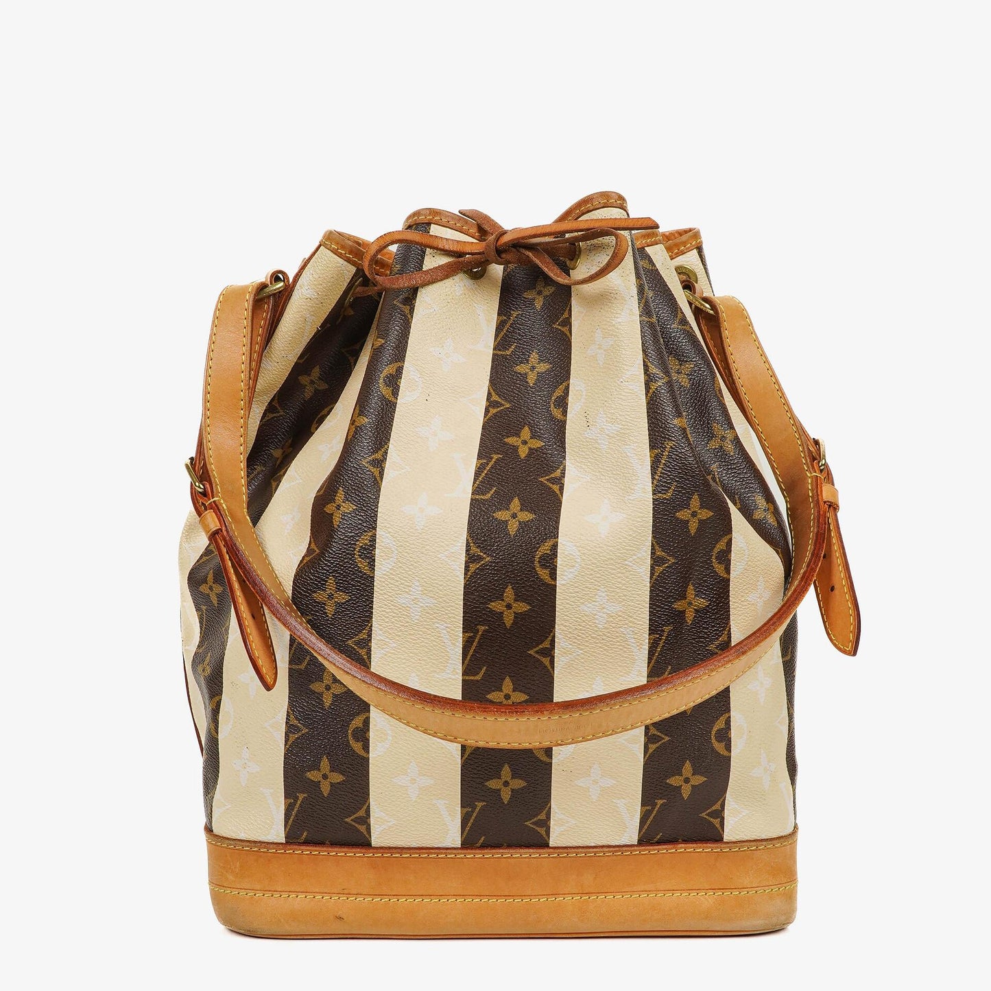 Louis Vuitton Noe Grande Limited Edition Monogram Rayures Shoulder Bag