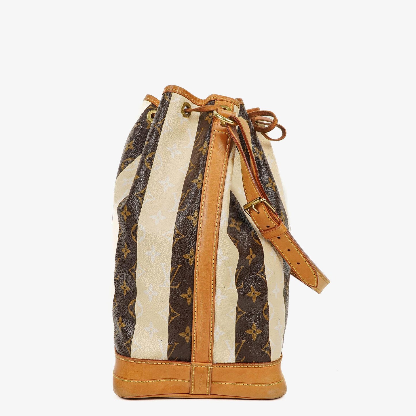 Louis Vuitton Noe Grande Limited Edition Monogram Rayures Shoulder Bag