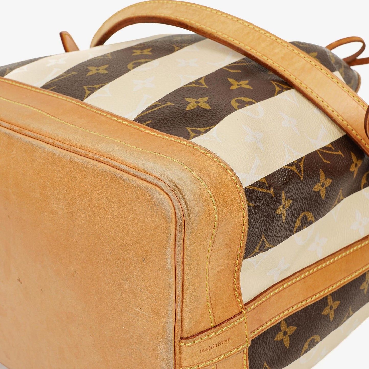 Louis Vuitton Noe Grande Limited Edition Monogram Rayures Shoulder Bag