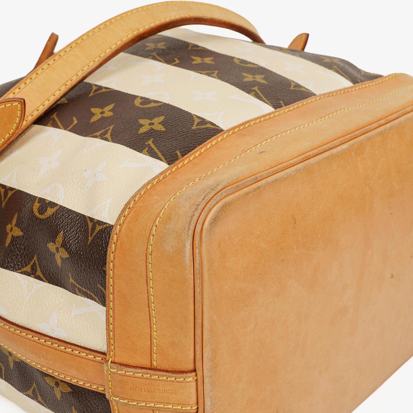 Louis Vuitton Noe Grande Limited Edition Monogram Rayures Shoulder Bag