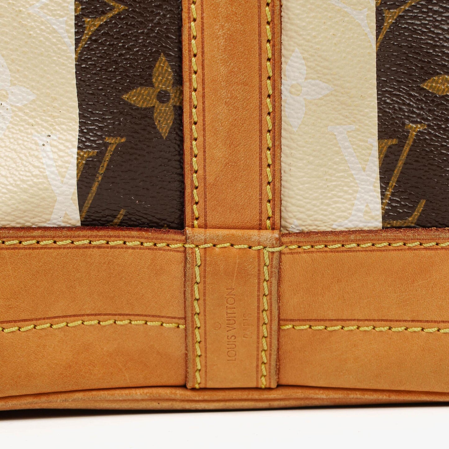 Louis Vuitton Noe Grande Limited Edition Monogram Rayures Shoulder Bag