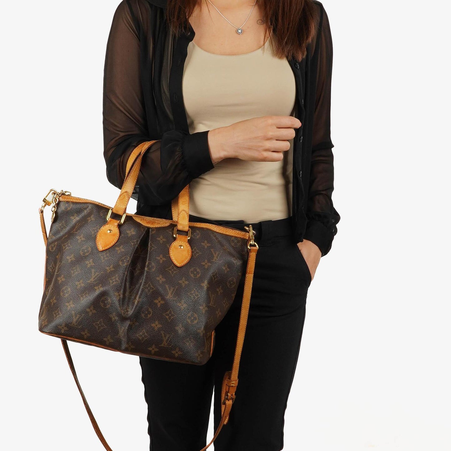 Louis Vuitton Palermo PM Monogram Canvas Shoulder Bag
