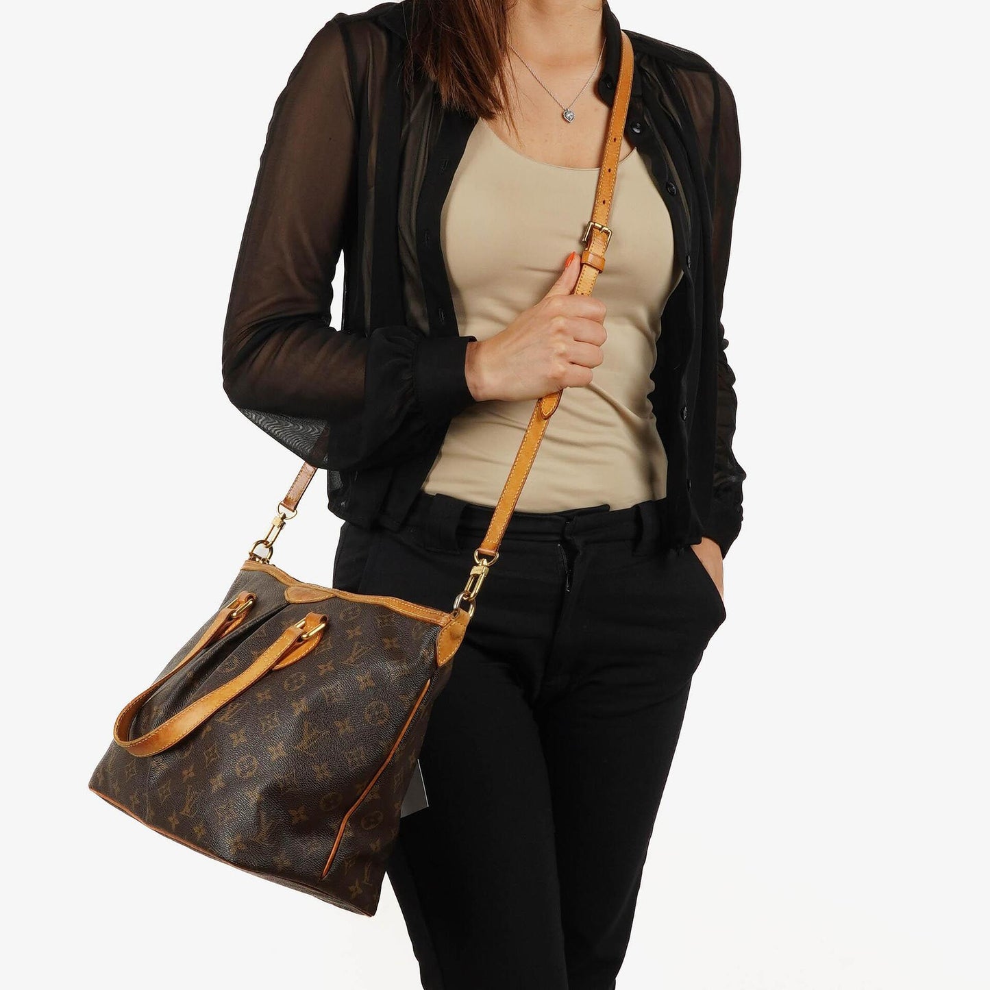 Louis Vuitton Palermo PM Monogram Canvas Shoulder Bag
