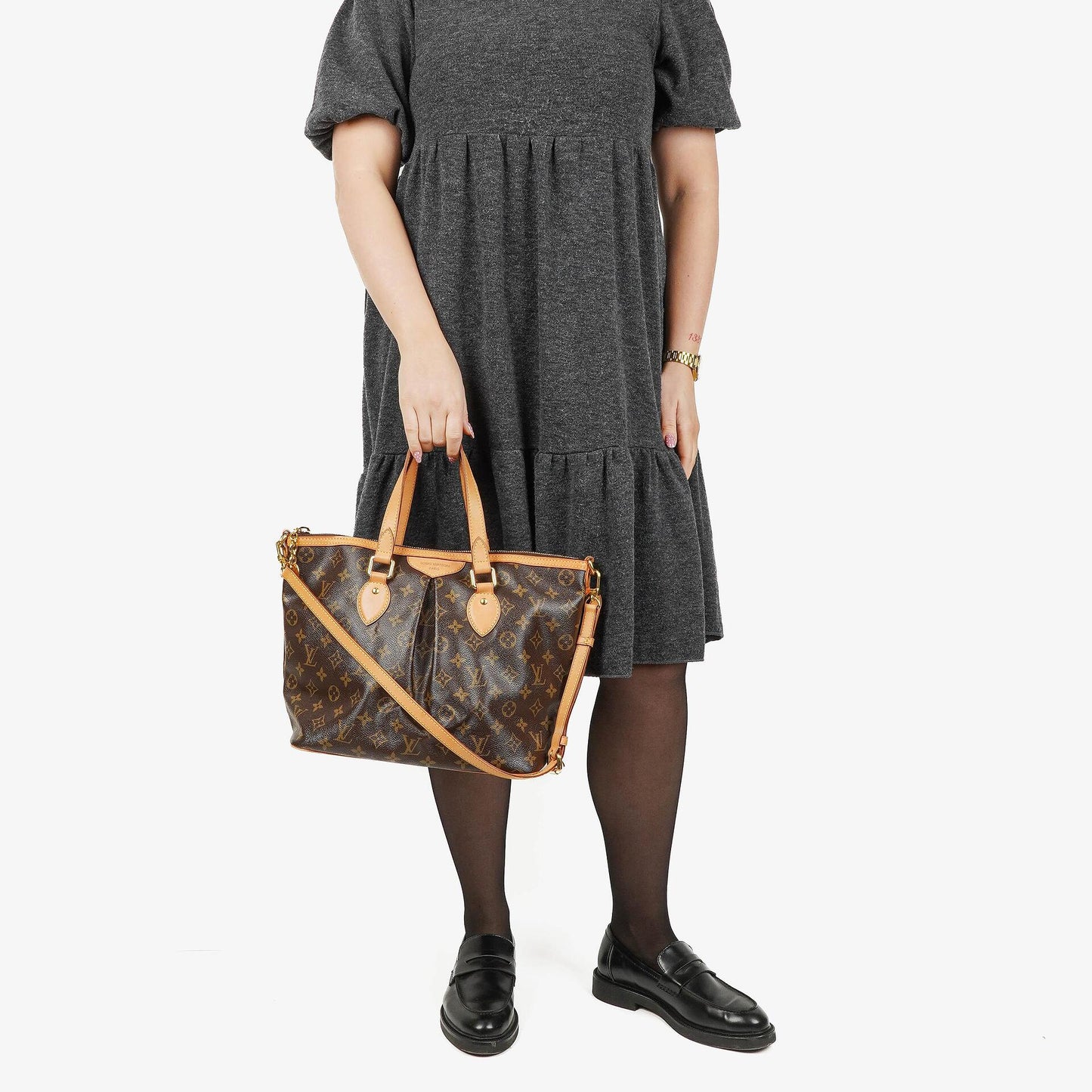 Louis Vuitton Palermo PM Monogram Canvas Shoulder Bag