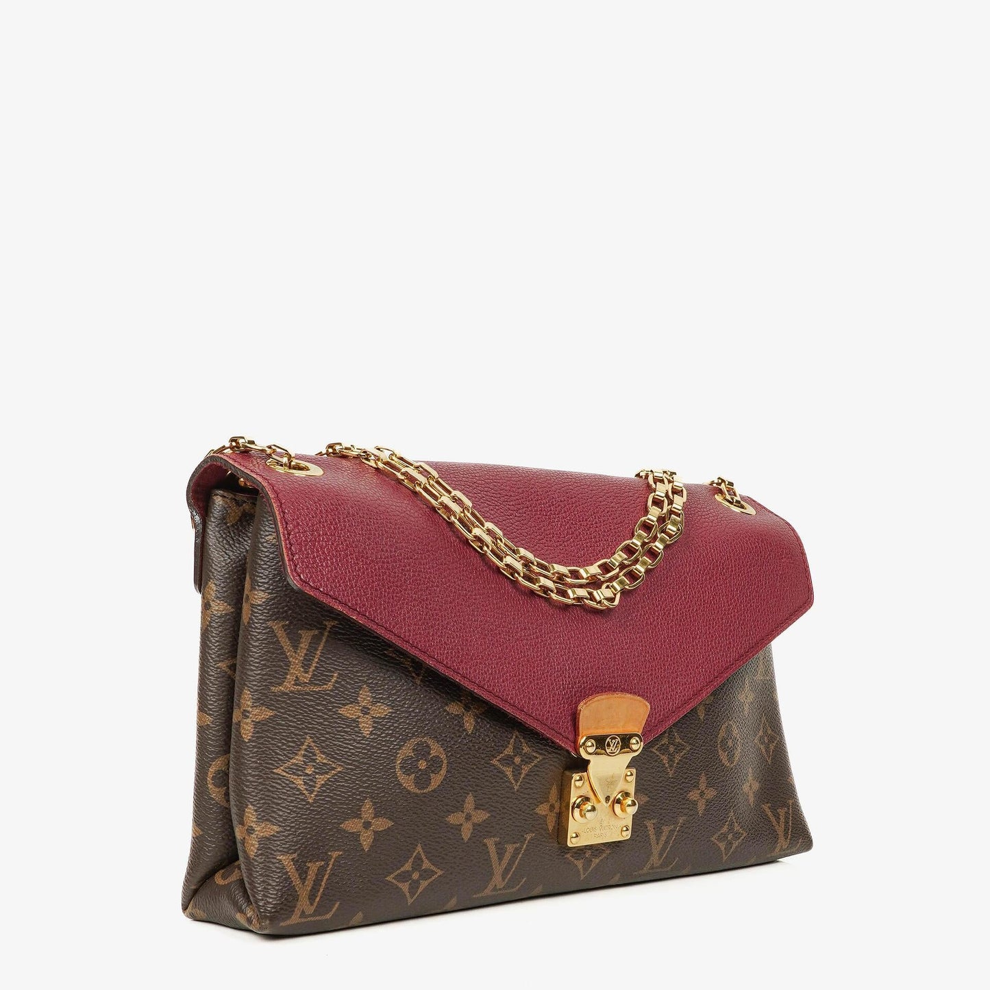 Louis Vuitton Pallas Aurore Monogram Canvas Bag