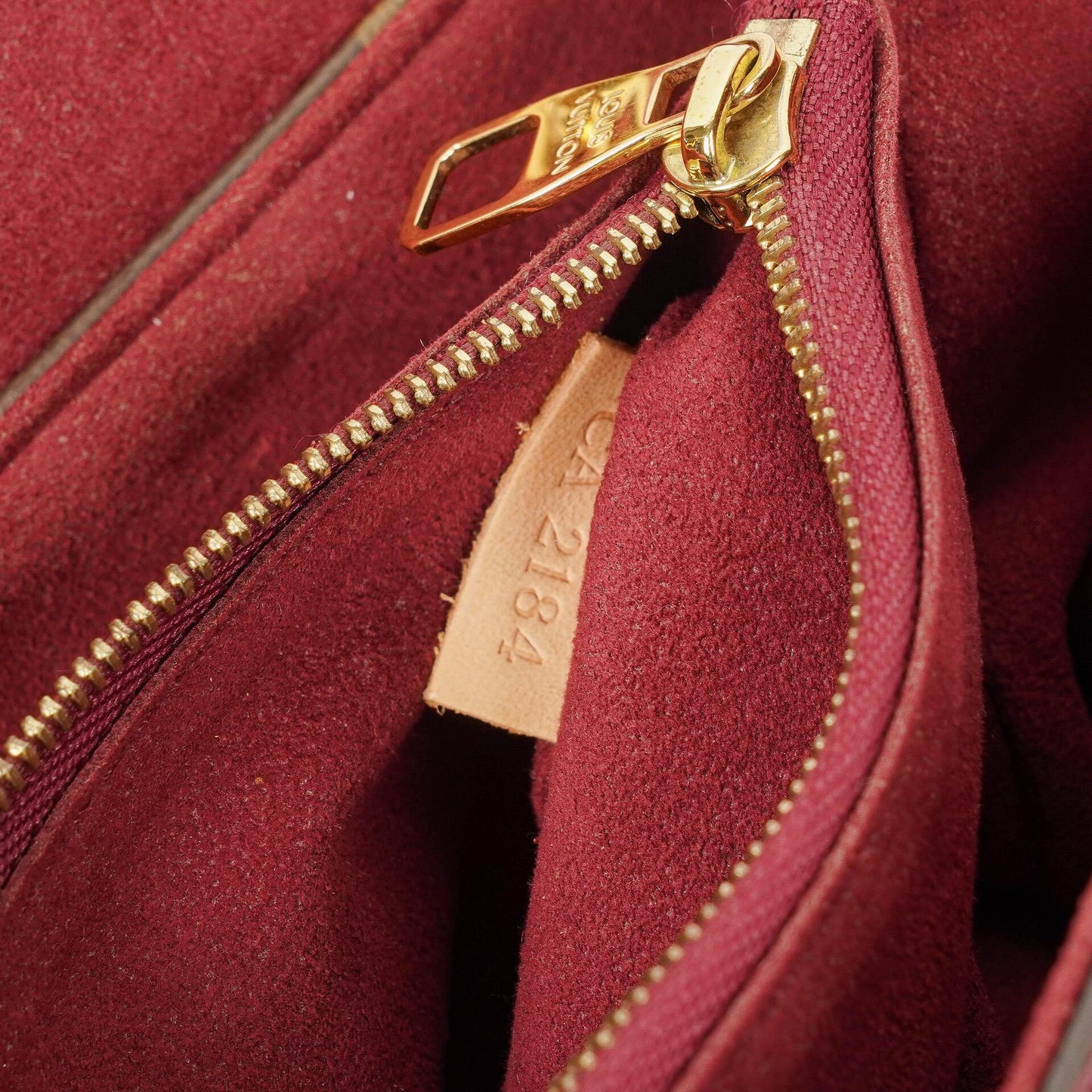 Louis Vuitton Pallas Aurore Monogram Canvas Bag