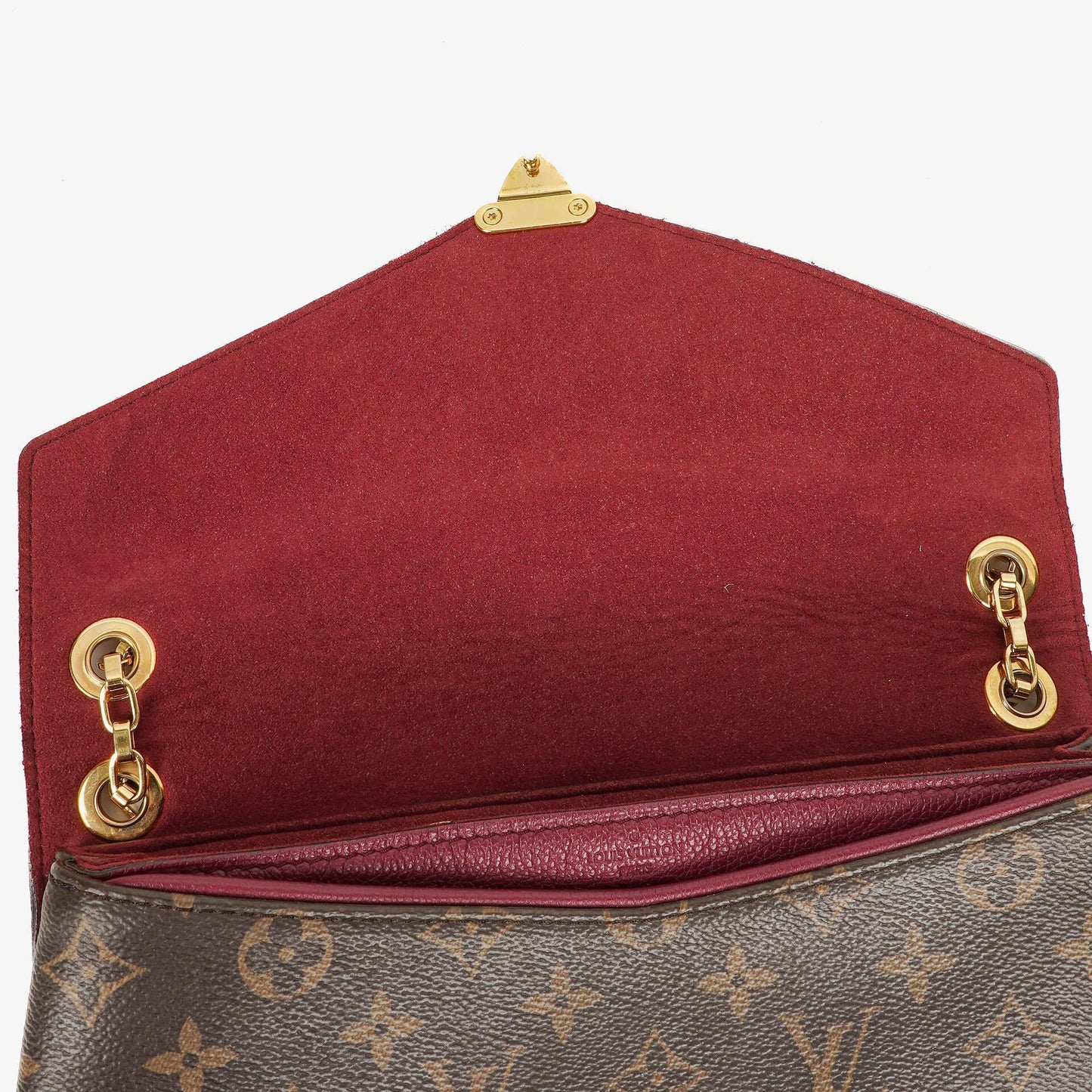 Louis Vuitton Pallas Aurore Monogram Canvas Bag