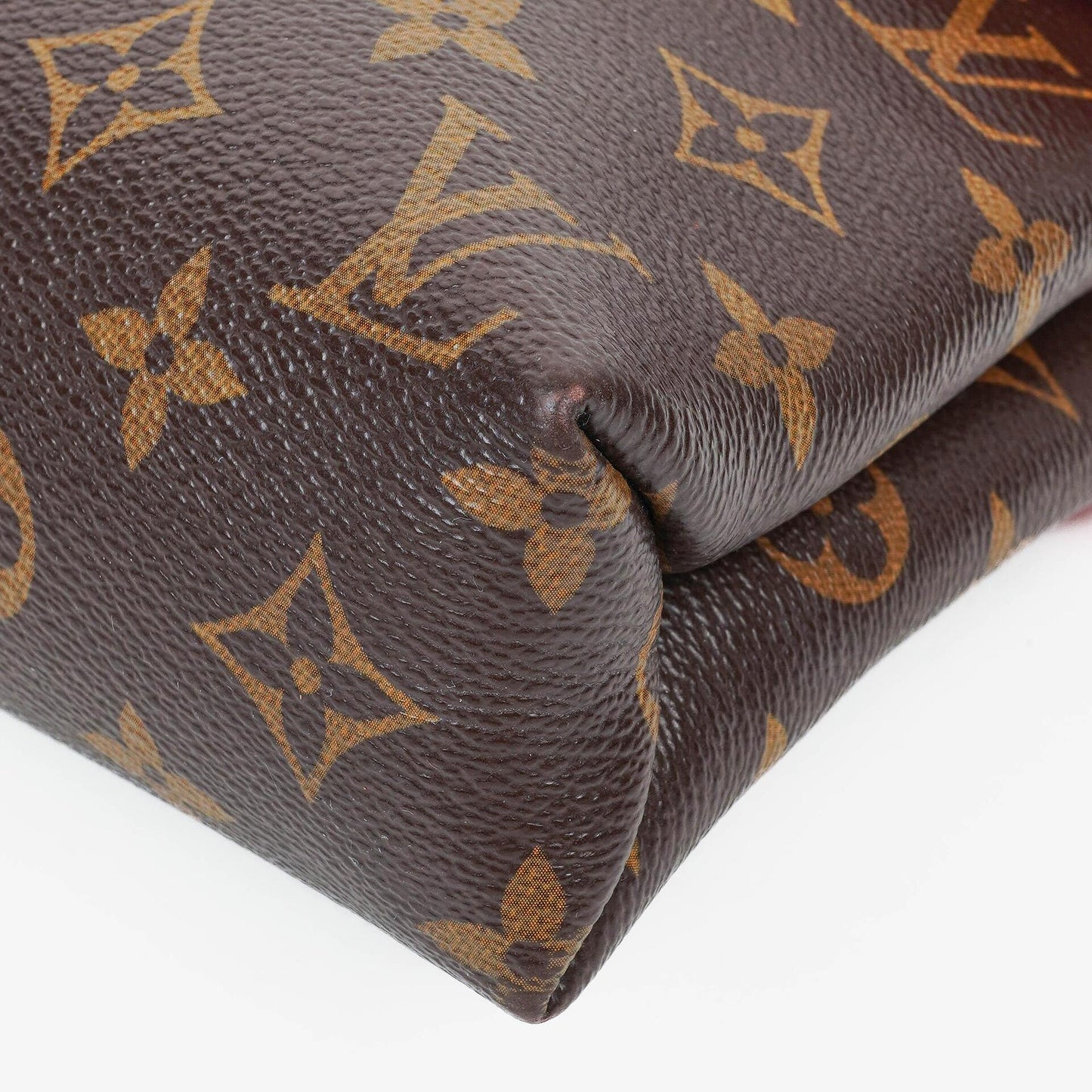 Louis Vuitton Pallas Rose Litchi Chain Monogram Canvas Bag