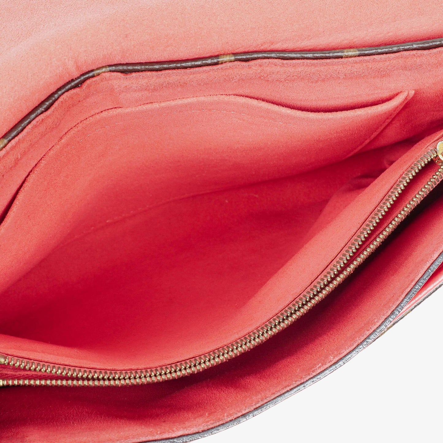 Louis Vuitton Pallas Rose Litchi Chain Monogram Canvas Bag