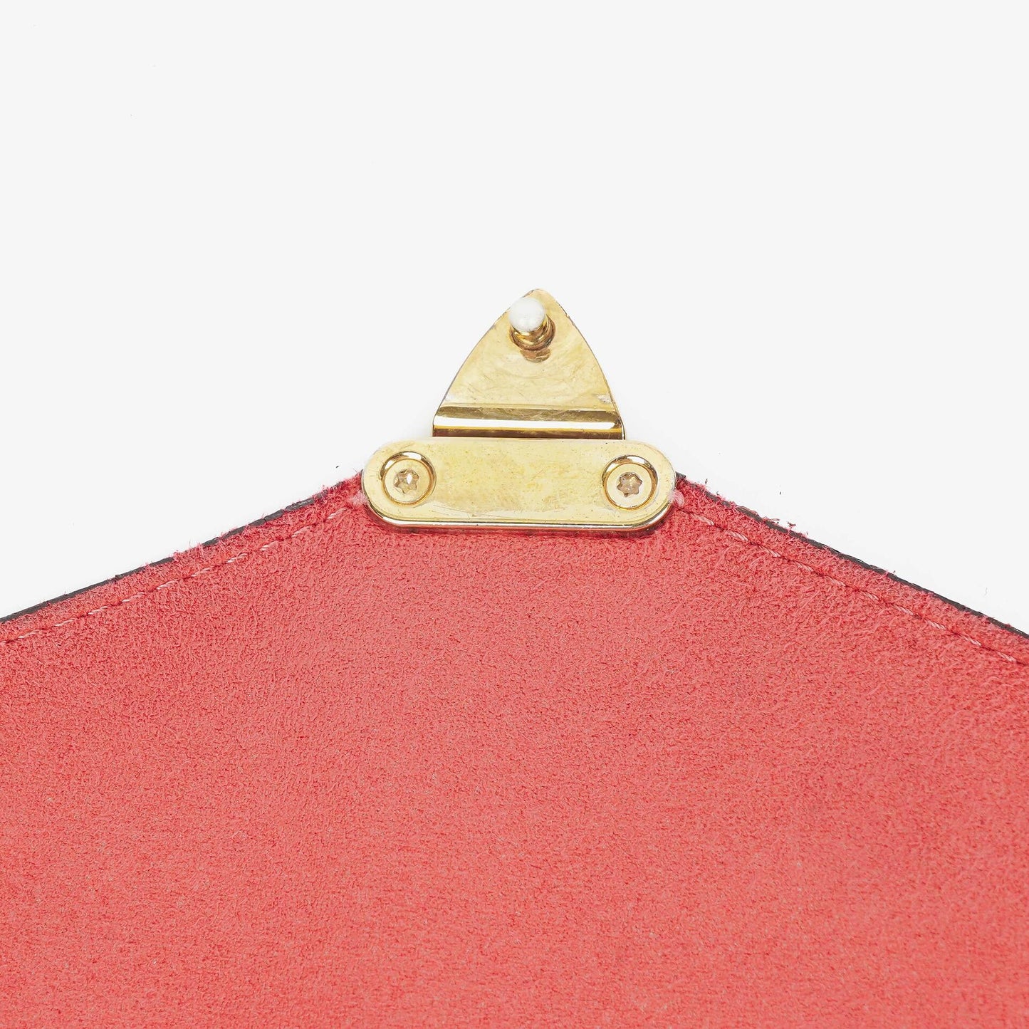 Louis Vuitton Pallas Rose Litchi Chain Monogram Canvas Bag