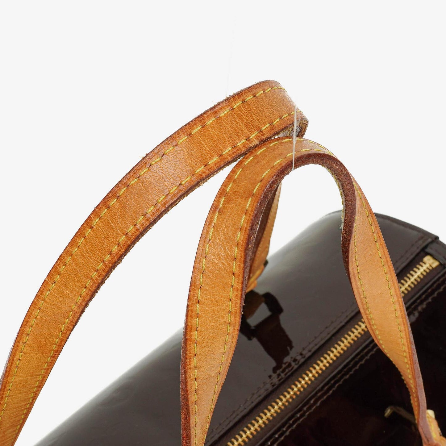 Louis Vuitton Papillon 30 Bedford Amarante Monogram Vernis Leather Bag