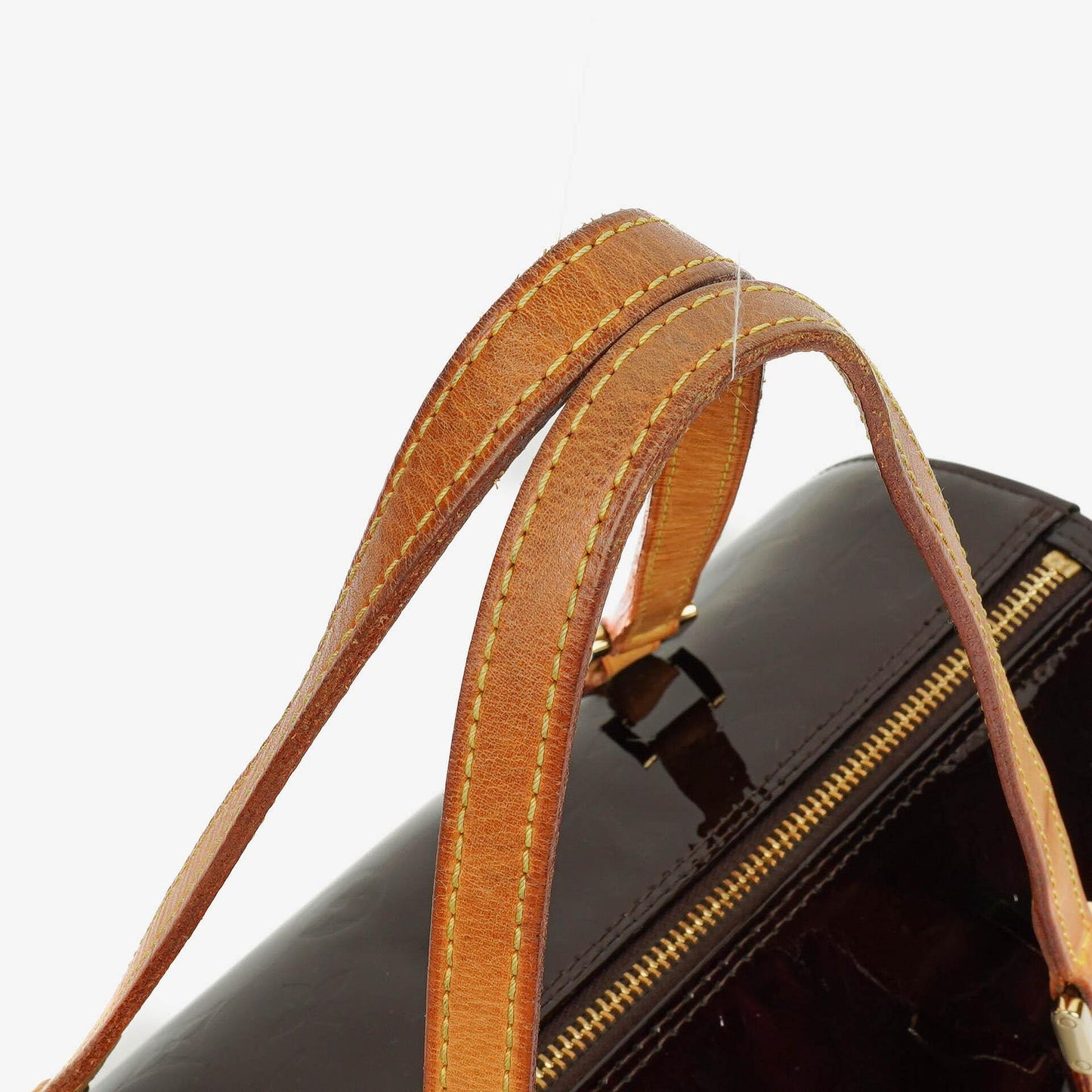 Louis Vuitton Papillon 30 Bedford Amarante Monogram Vernis Leather Bag