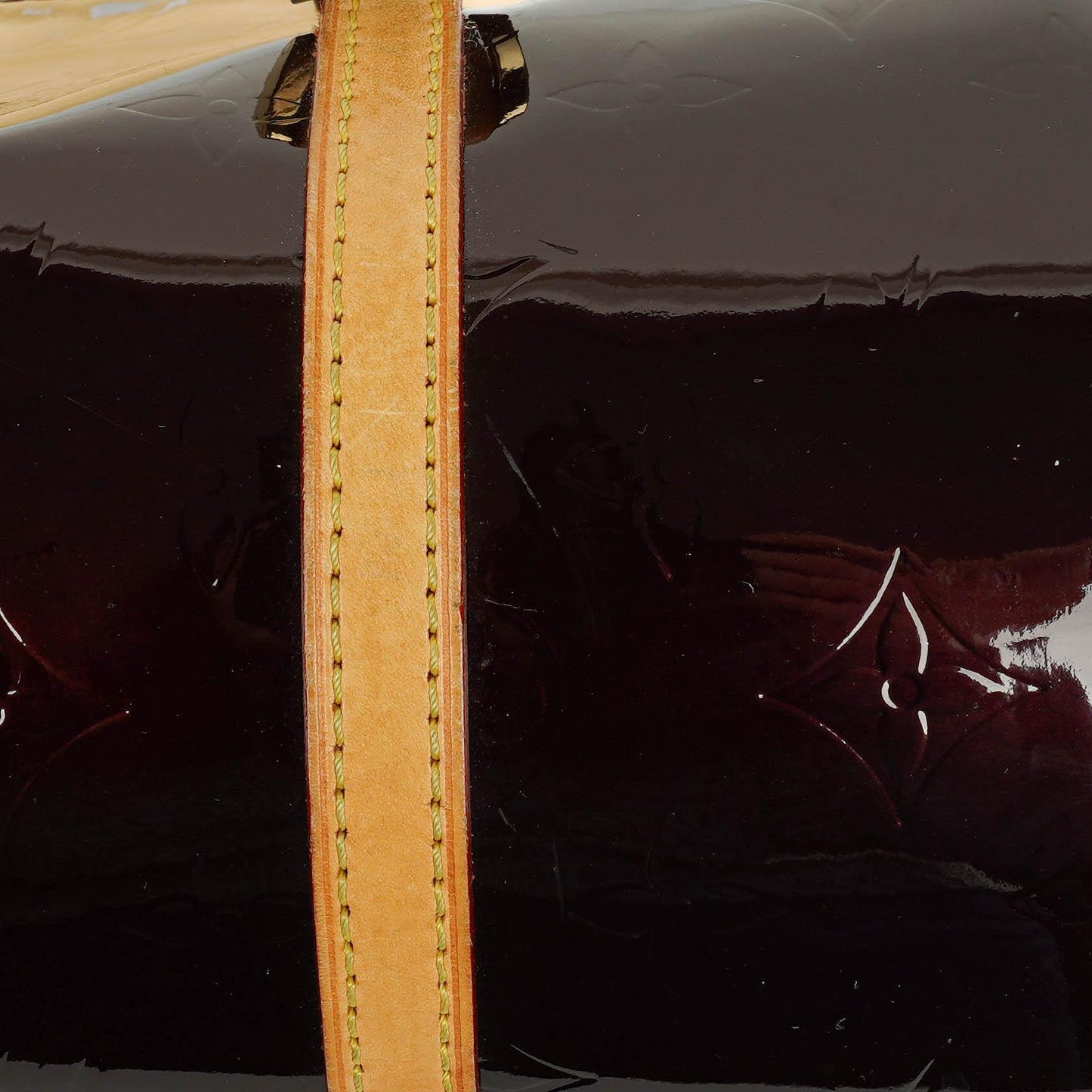 Louis Vuitton Papillon 30 Bedford Amarante Monogram Vernis Leather Bag