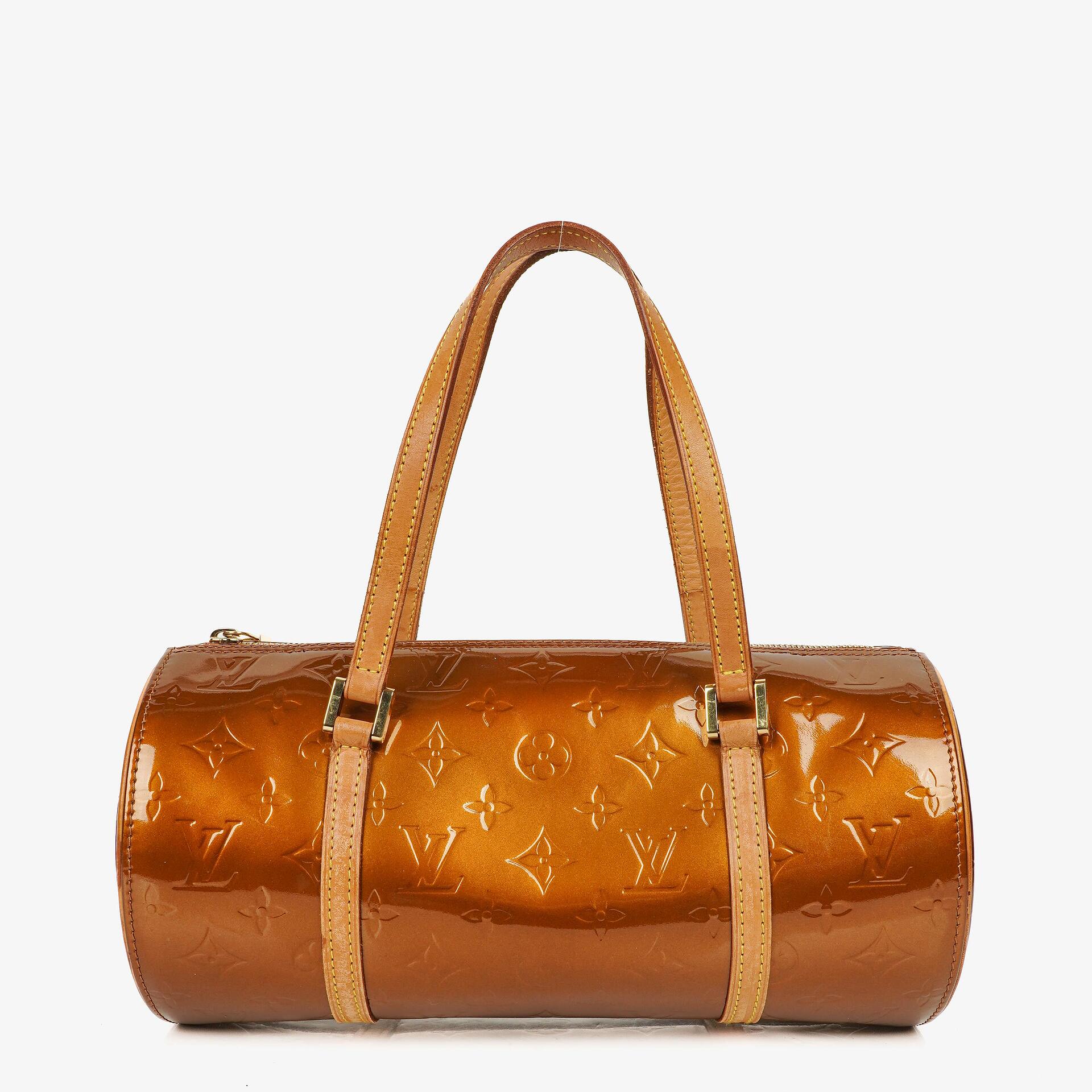 Louis Vuitton Papillon 30 Bedford Bronze Monogram Vernis Leather Bag