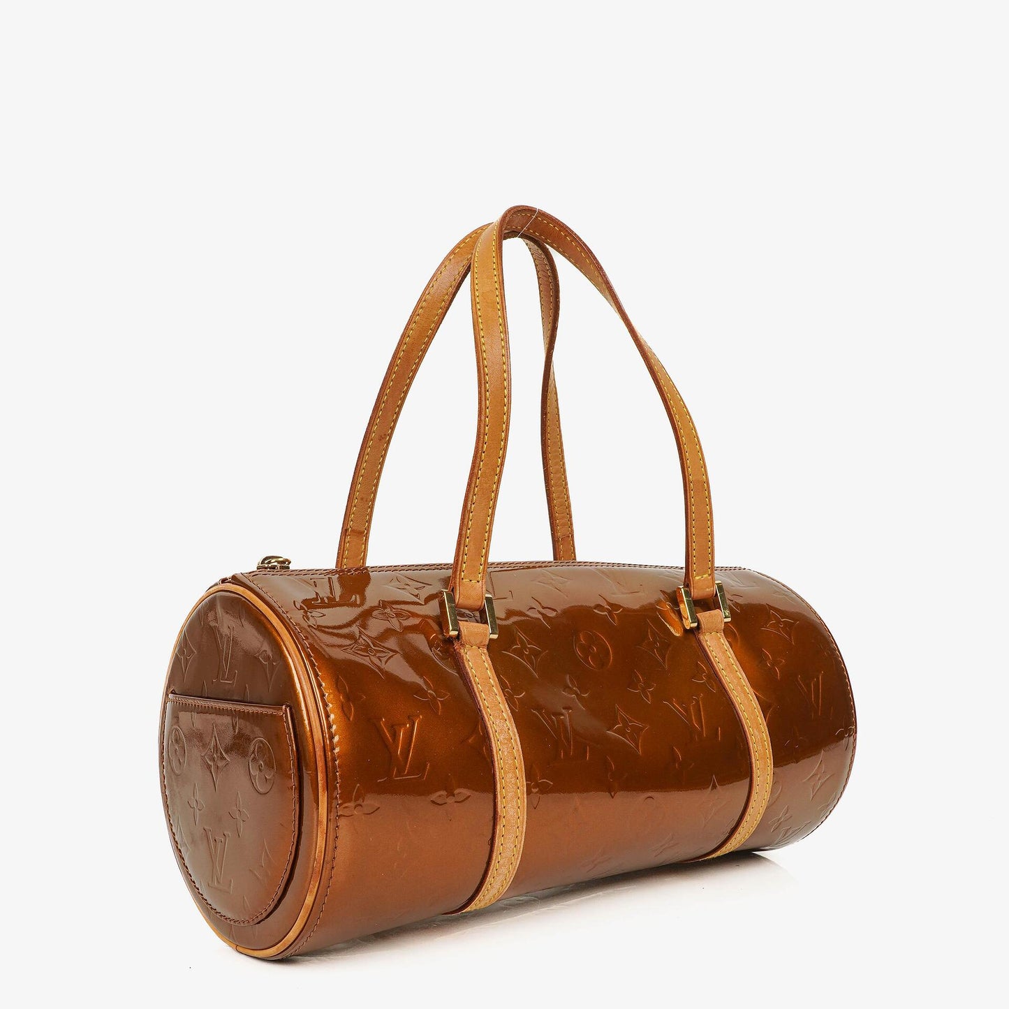 Louis Vuitton Papillon 30 Bedford Bronze Monogram Vernis Leather Bag