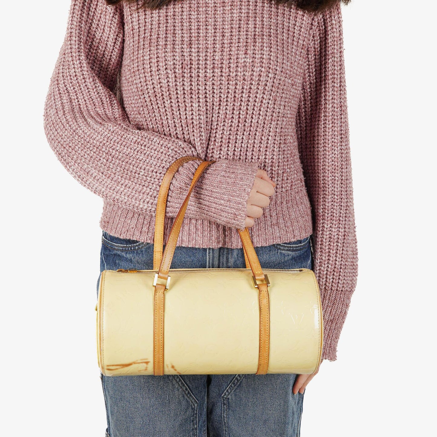 Louis Vuitton Papillon 30 Bedford Perle Monogram Vernis Leather Bag, 2006
