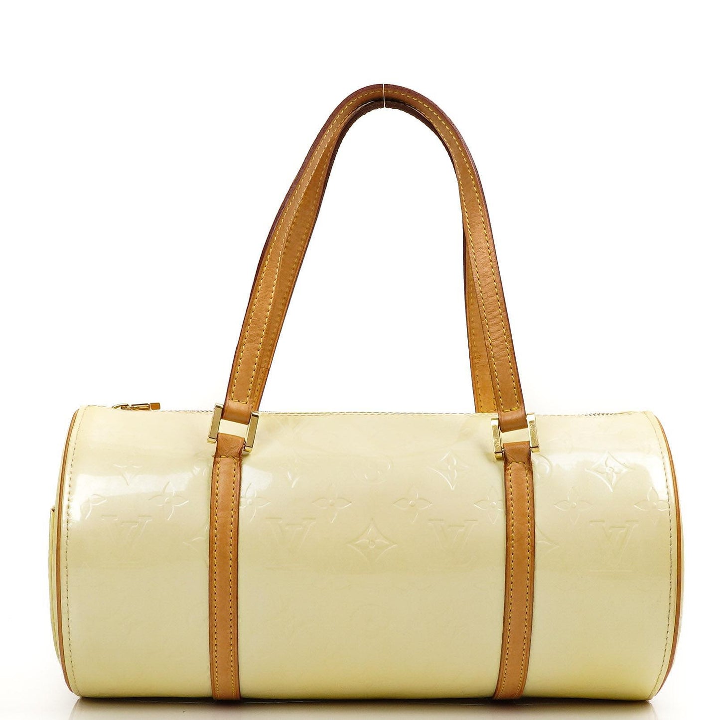 Louis Vuitton Papillon 30 Bedford Perle Monogram Vernis Leather Bag
