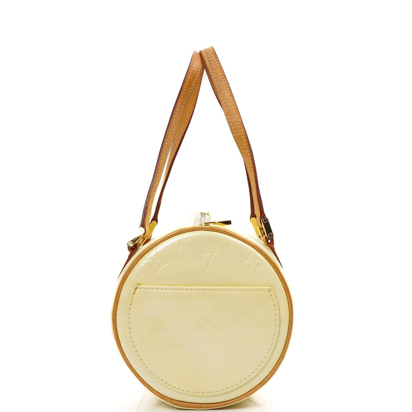 Louis Vuitton Papillon 30 Bedford Perle Monogram Vernis Leather Bag