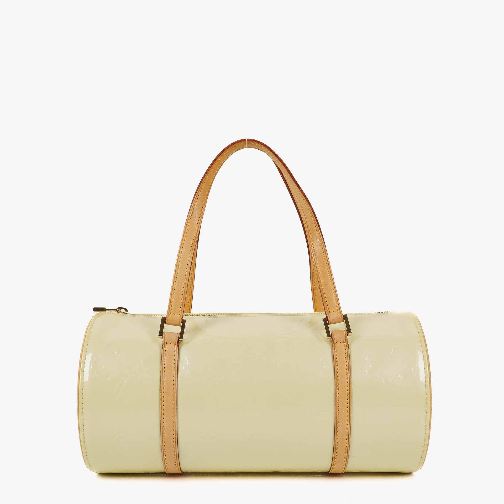 Louis Vuitton Papillon 30 Bedford Perle Monogram Vernis Leather Bag