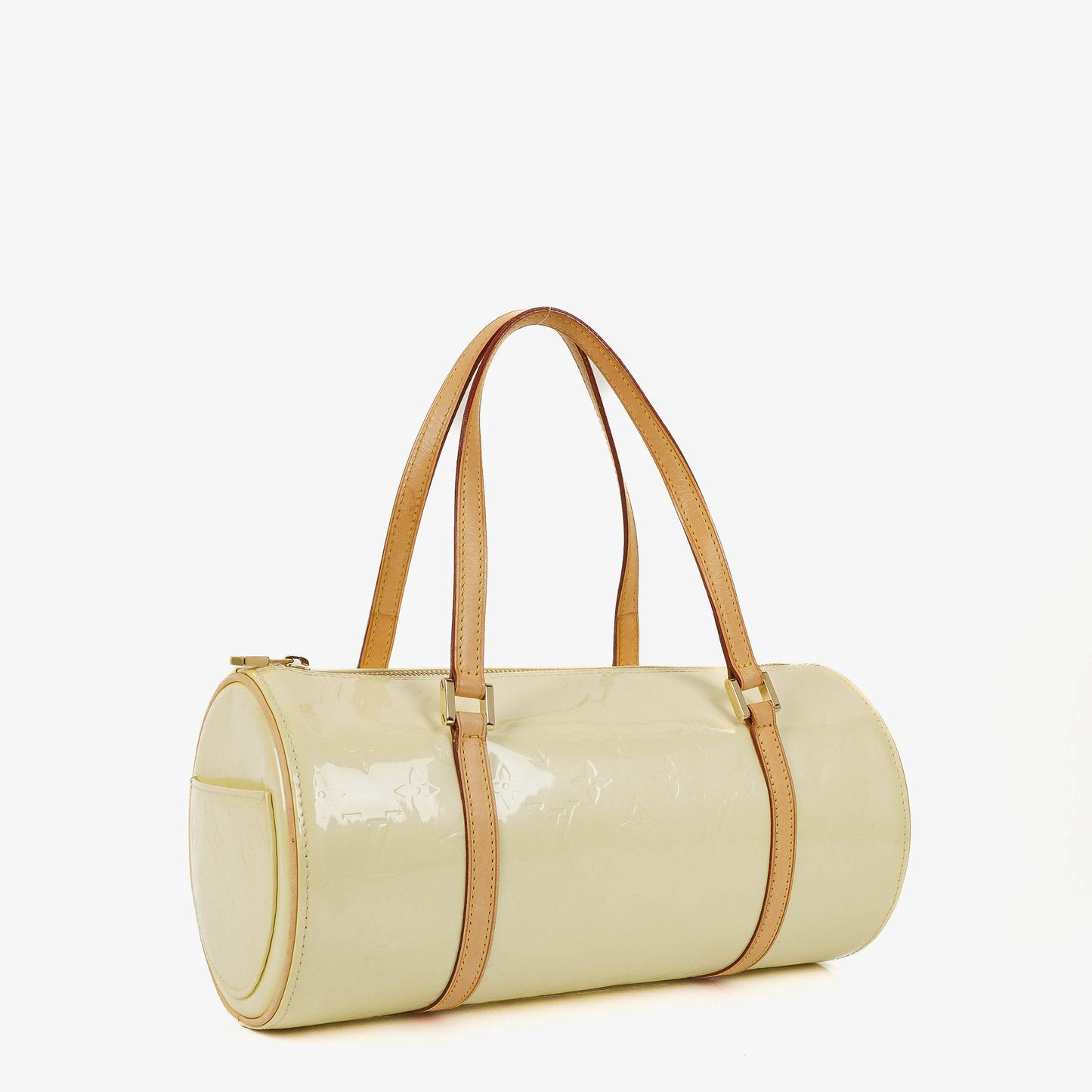 Louis Vuitton Papillon 30 Bedford Perle Monogram Vernis Leather Bag