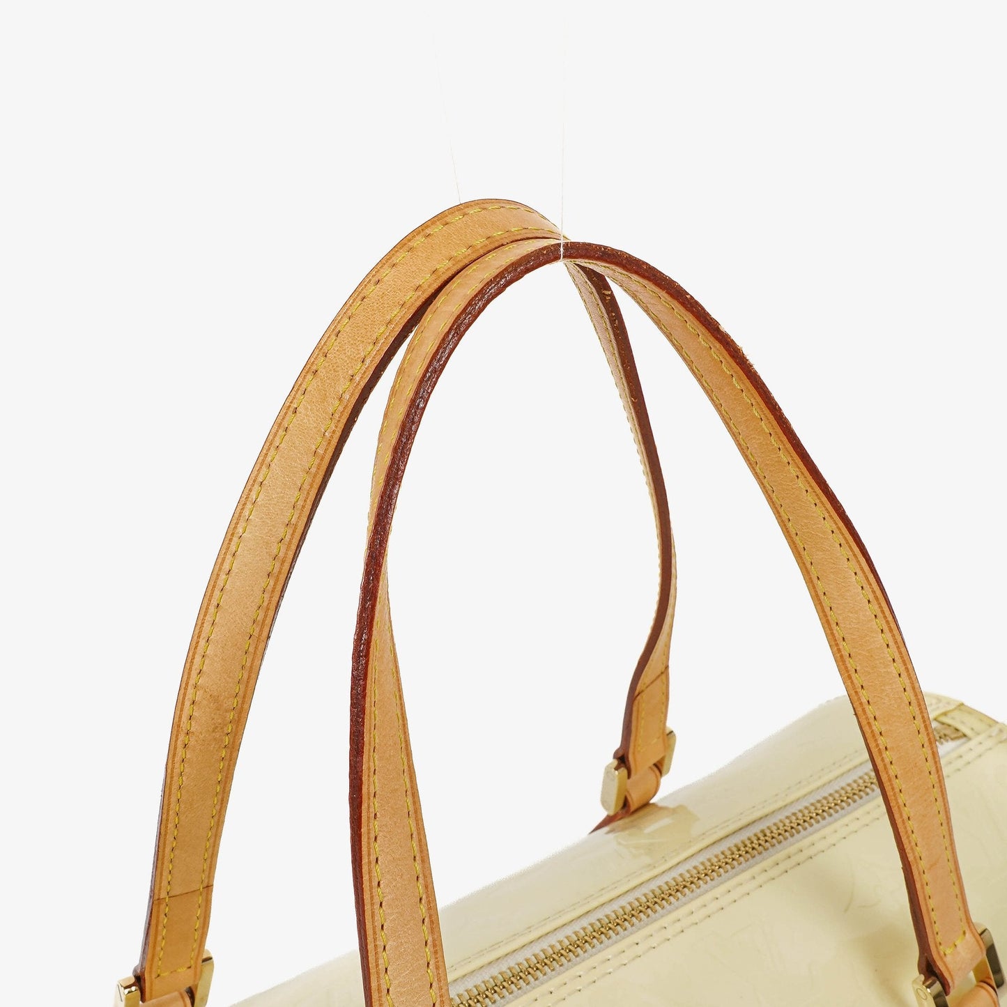 Louis Vuitton Papillon 30 Bedford Perle Monogram Vernis Leather Bag