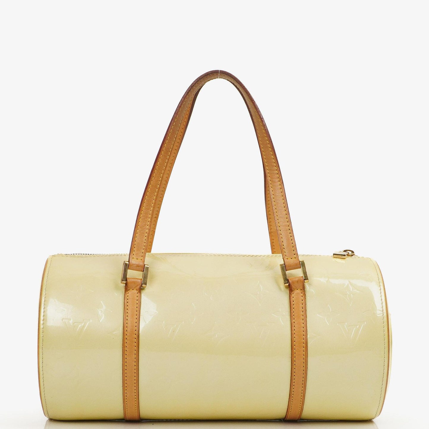 Louis Vuitton Papillon 30 Bedford Perle Monogram Vernis Leather Handbag