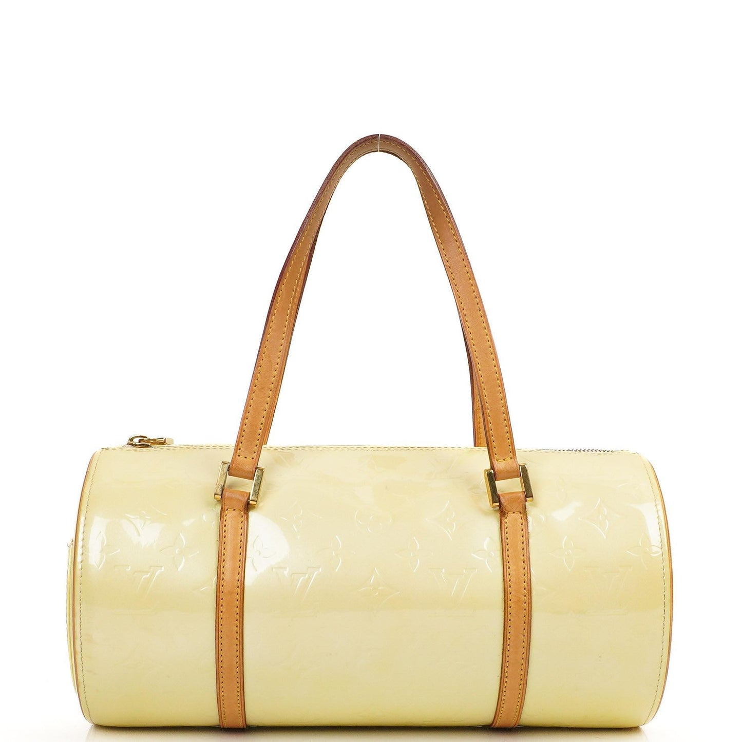 Louis Vuitton Papillon 30 Bedford Perle Monogram Vernis Leather Handbag