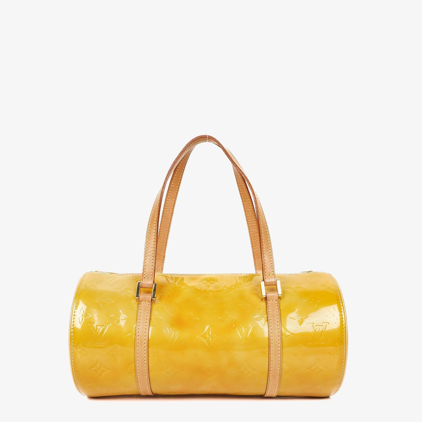 Louis Vuitton Papillon 30 Bedford Yellow Monogram Vernis Leather Bag