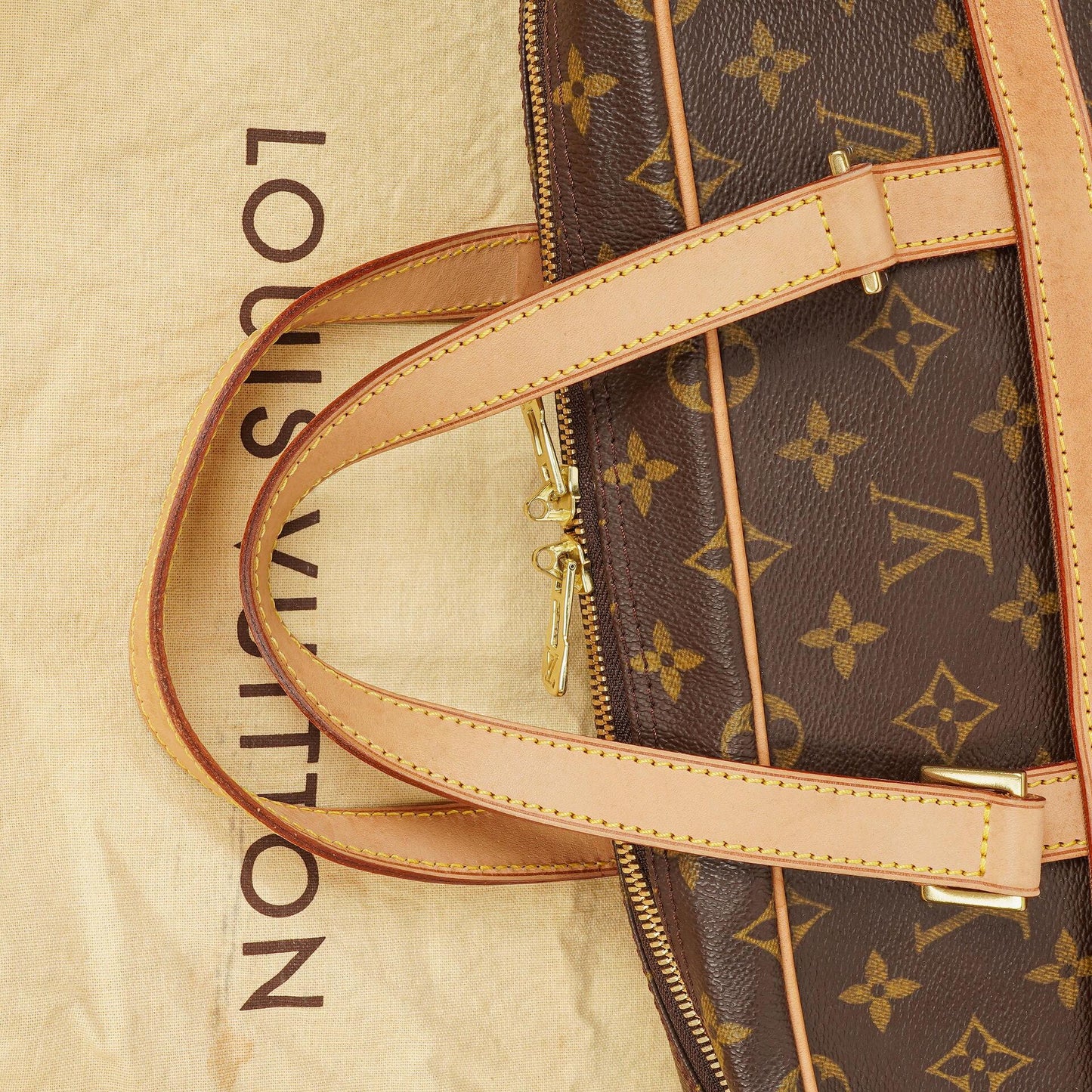 Louis Vuitton Pegase Porte Documents Monogram Canvas Briefcase Bag