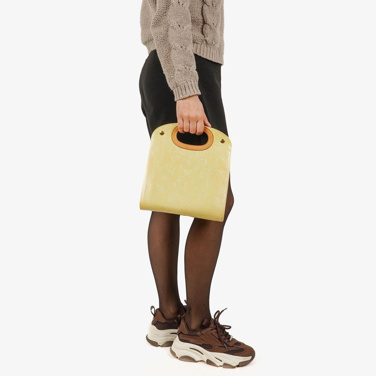 Louis Vuitton Perle Maple Drive Monogram Vernis Bag