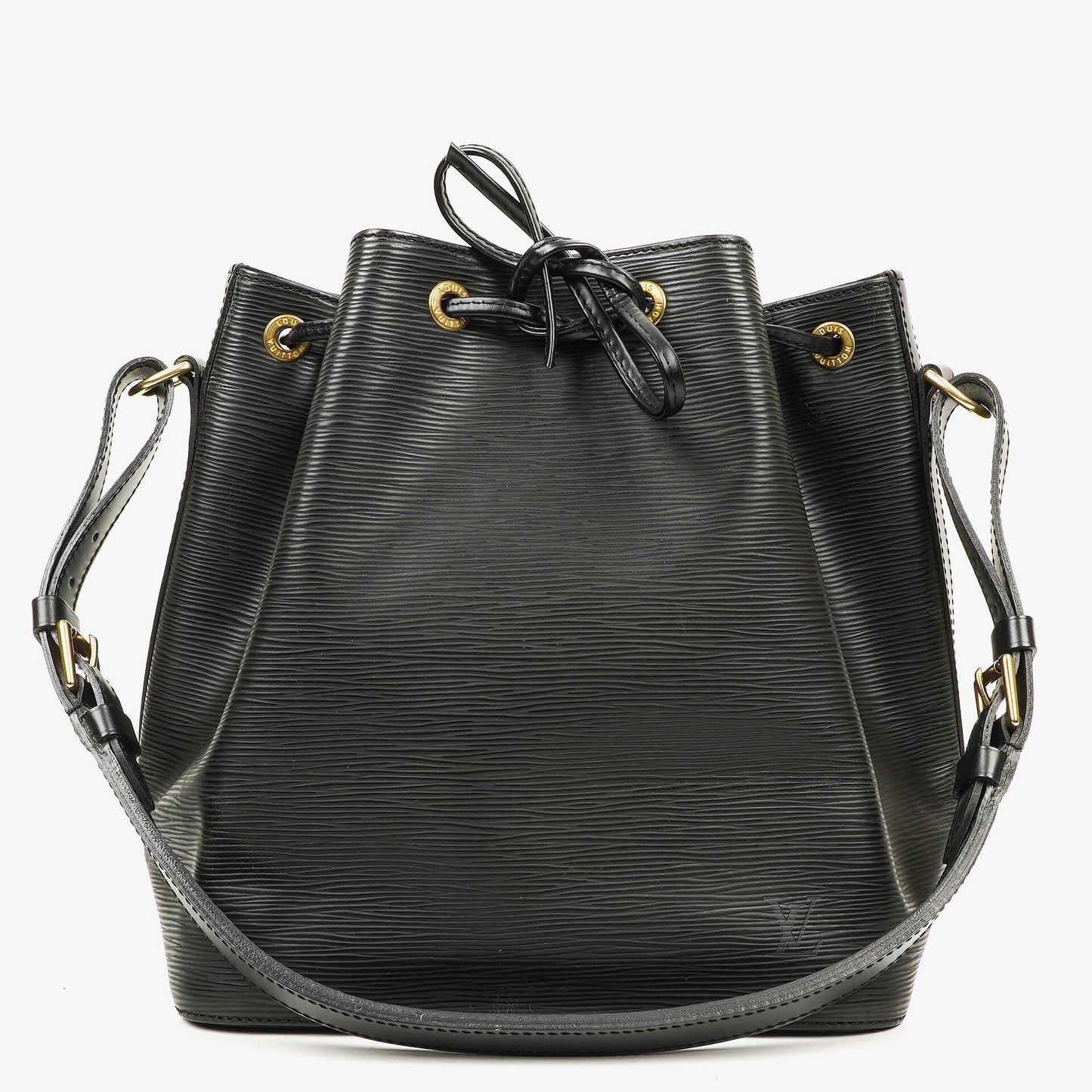 Louis Vuitton Petit Noe Black EPI Leather Shoulder Bag