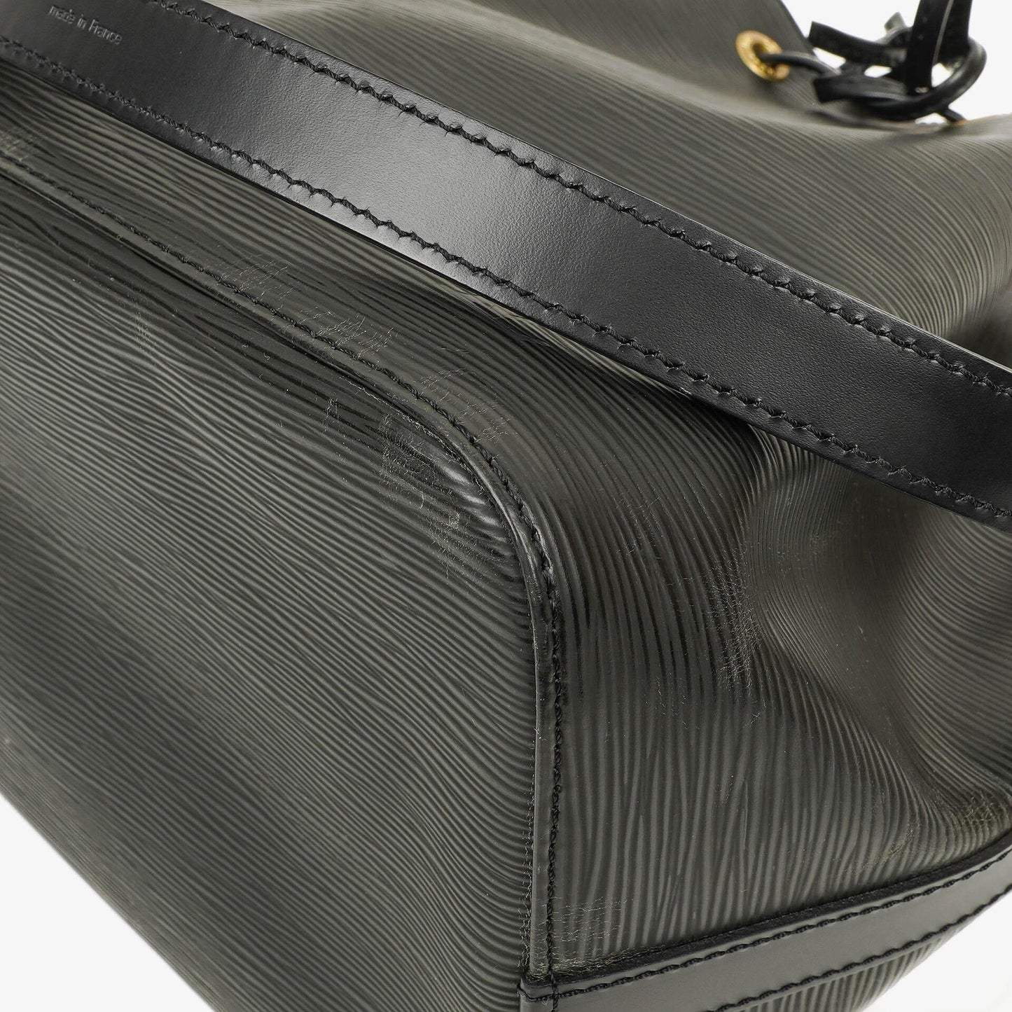 Louis Vuitton Petit Noe Black EPI Leather Shoulder Bag