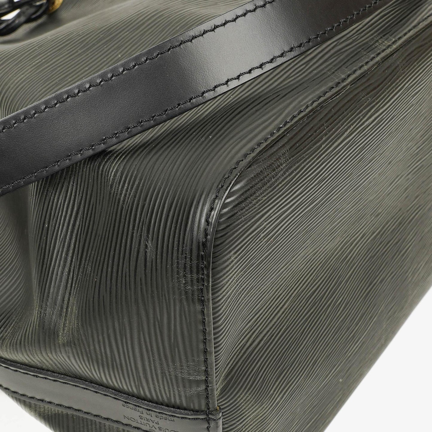 Louis Vuitton Petit Noe Black EPI Leather Shoulder Bag
