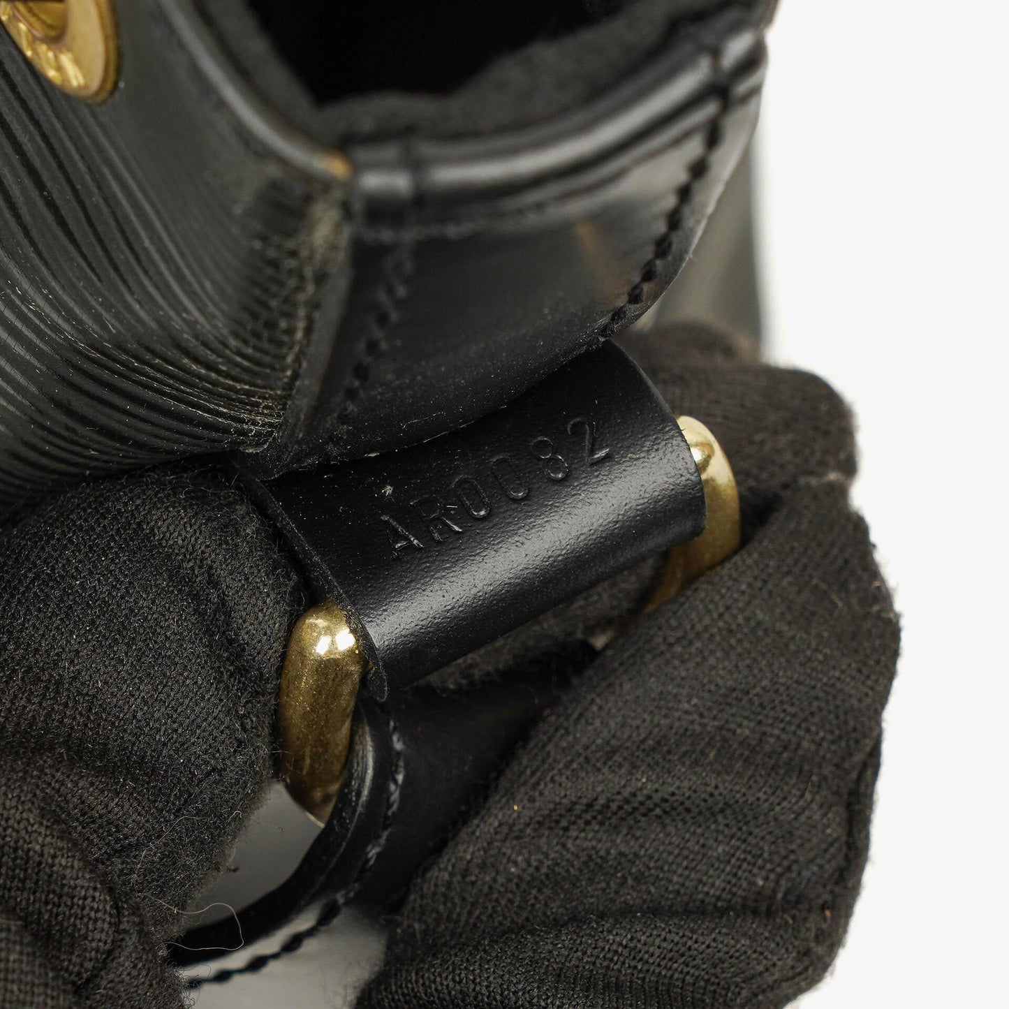 Louis Vuitton Petit Noe Black EPI Leather Shoulder Bag
