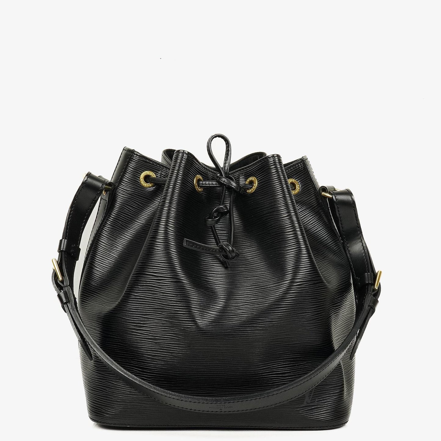 Louis Vuitton Petit Noe Black EPI Leather Shoulder Bag