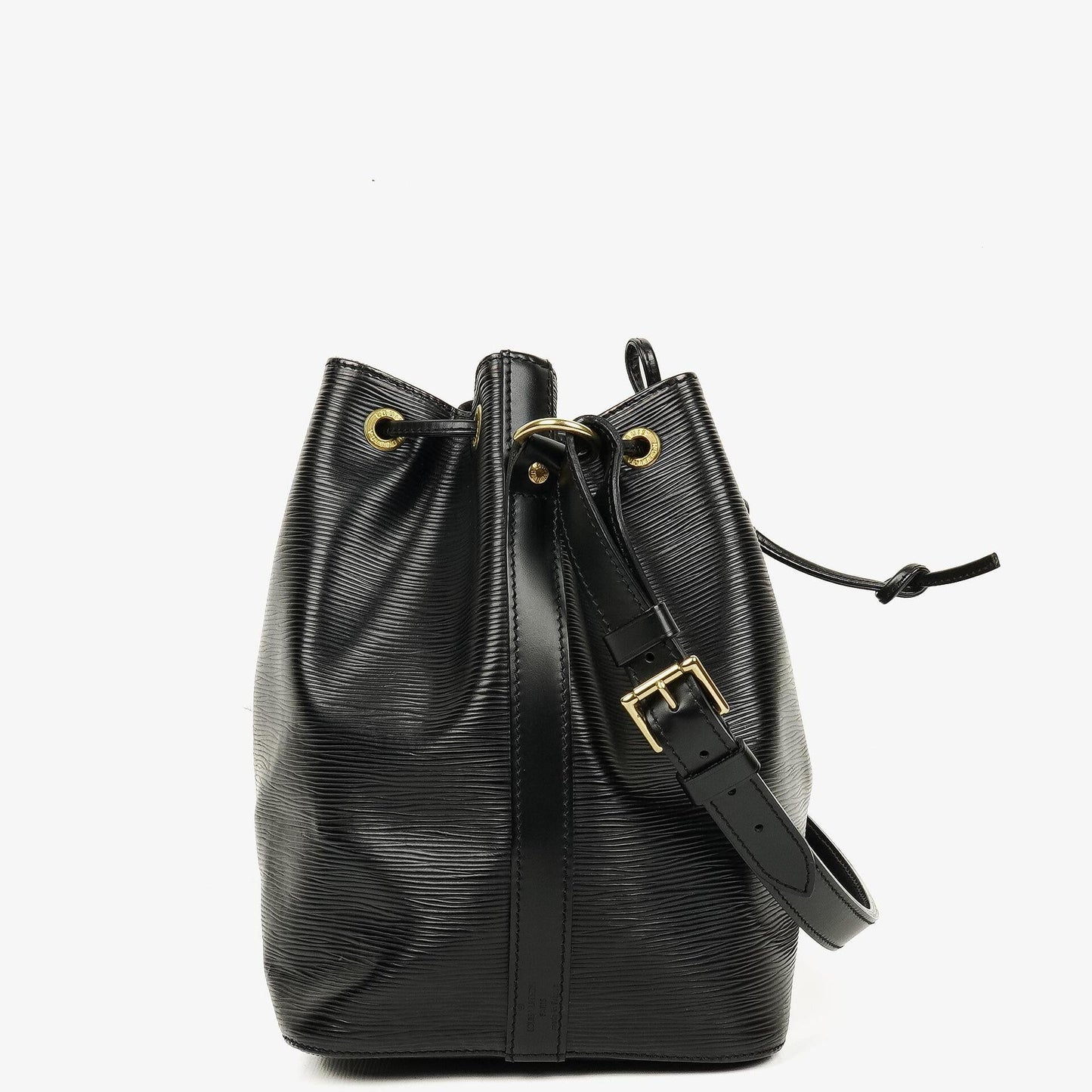 Louis Vuitton Petit Noe Black EPI Leather Shoulder Bag