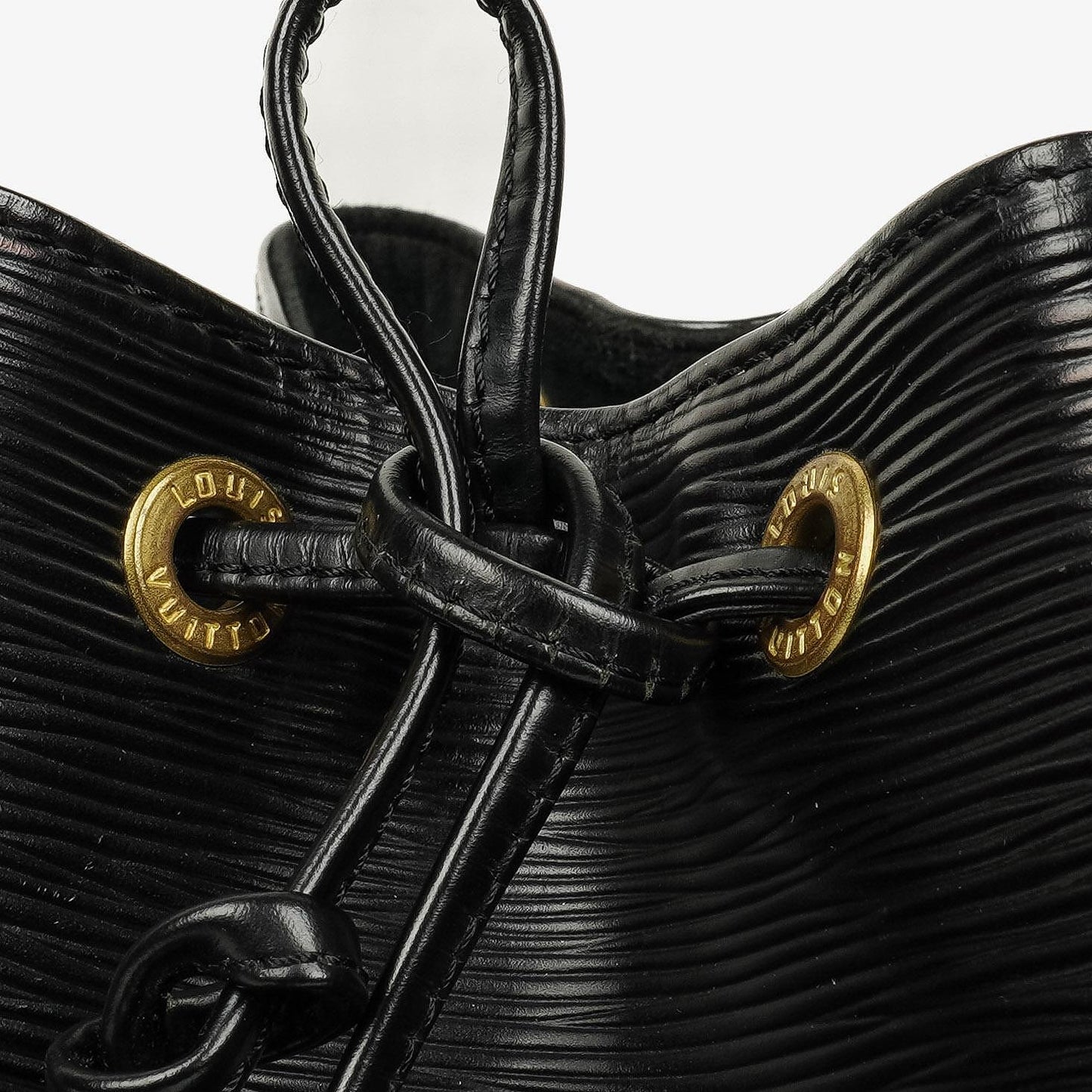 Louis Vuitton Petit Noe Black EPI Leather Shoulder Bag