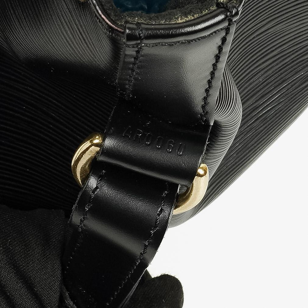 Louis Vuitton Petit Noe Black EPI Leather Shoulder Bag