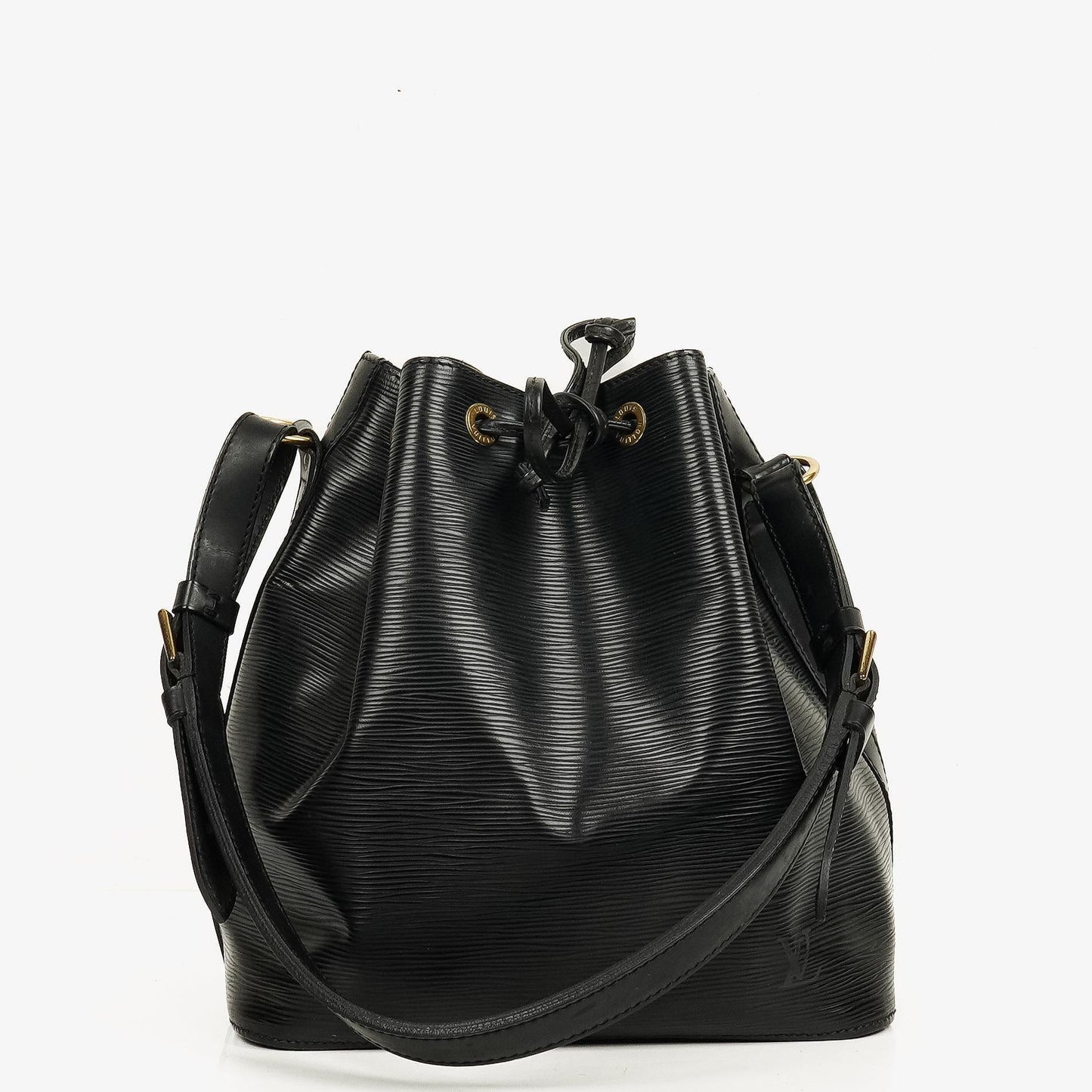 Louis Vuitton Petit Noe Black EPI Leather Shoulder Bag