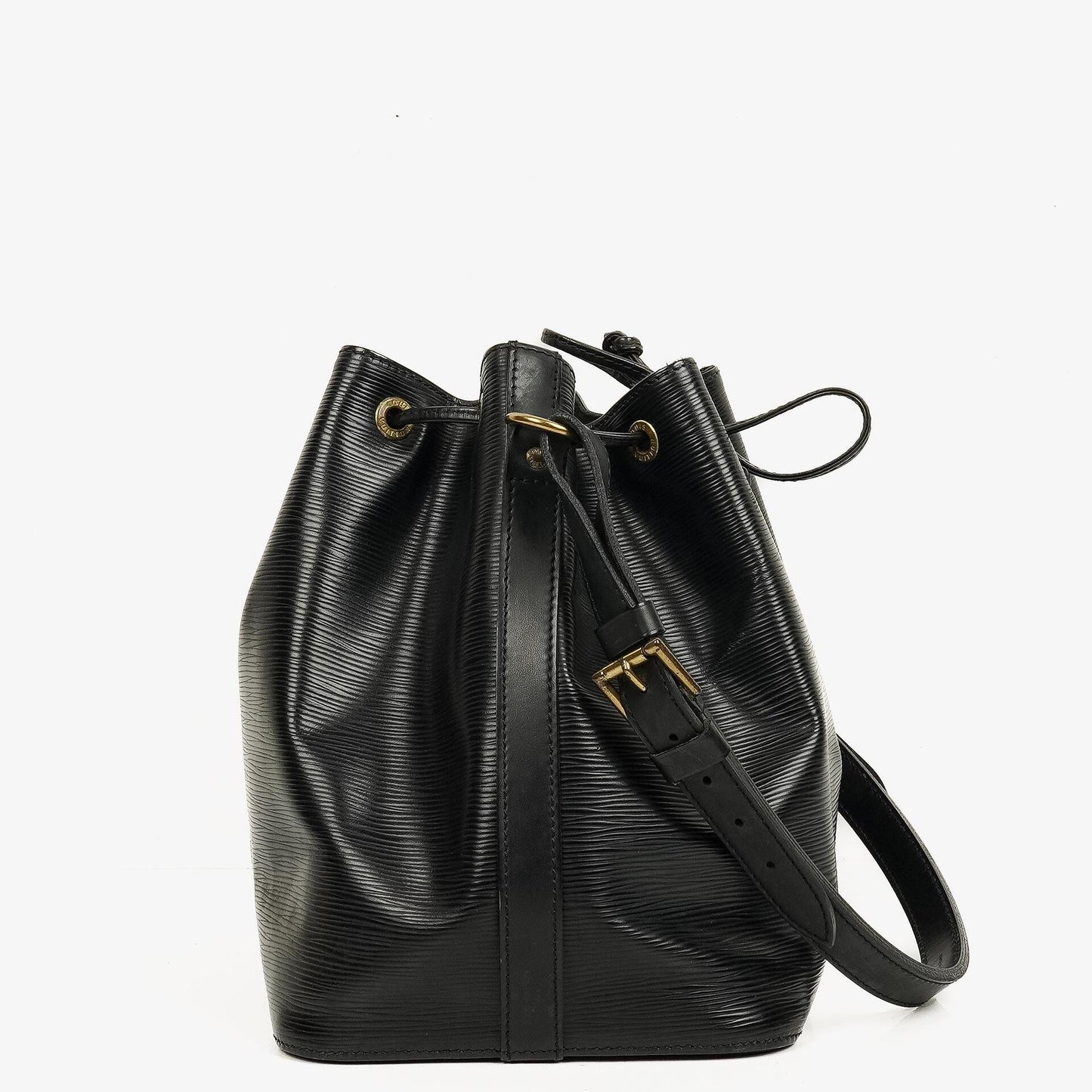 Louis Vuitton Petit Noe Black EPI Leather Shoulder Bag