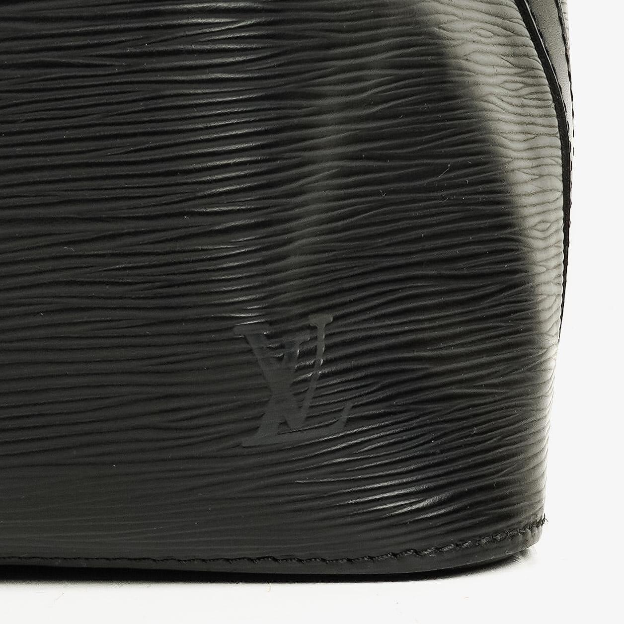 Louis Vuitton Petit Noe Black EPI Leather Shoulder Bag