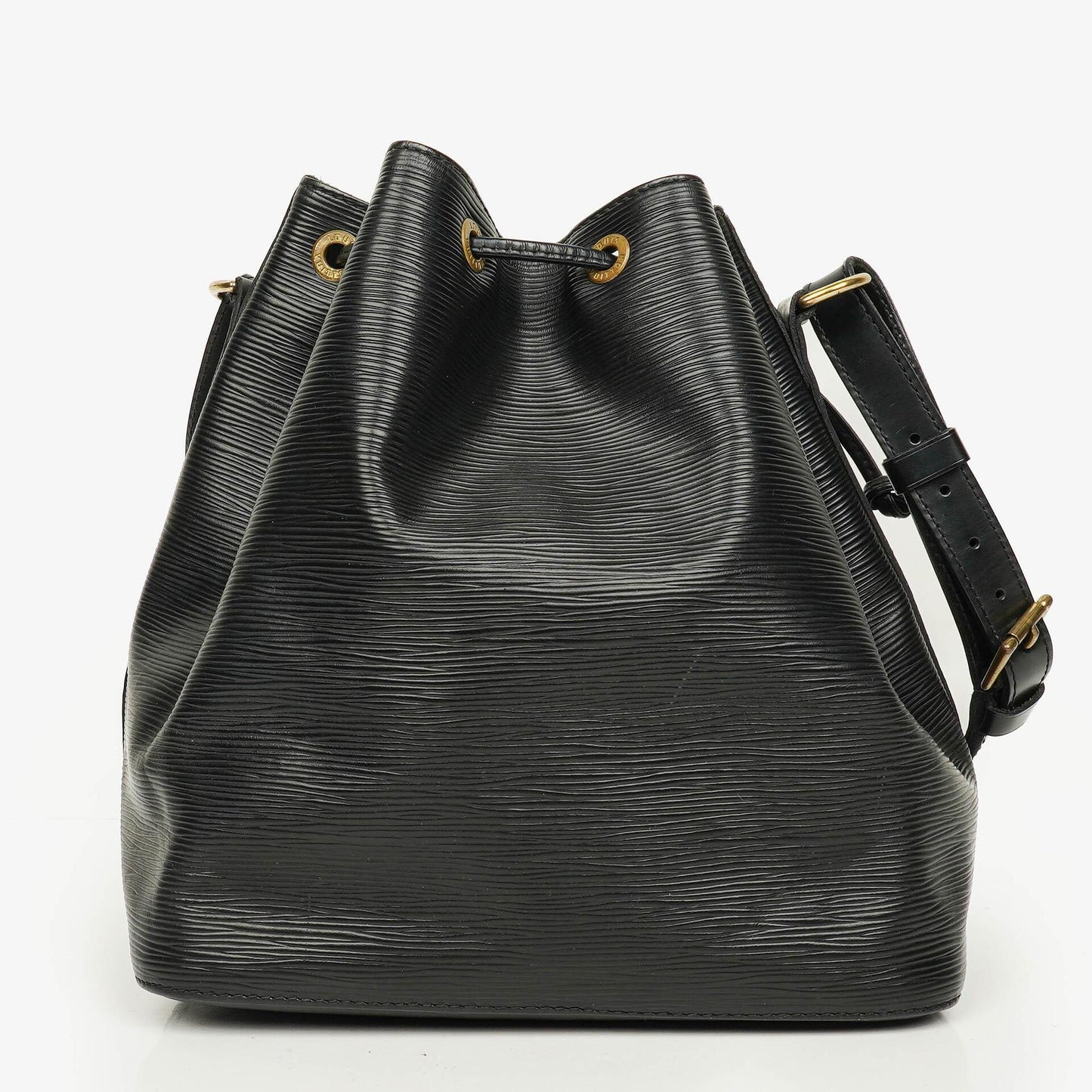 Louis Vuitton Petit Noe Black EPI Leather Shoulder Bag