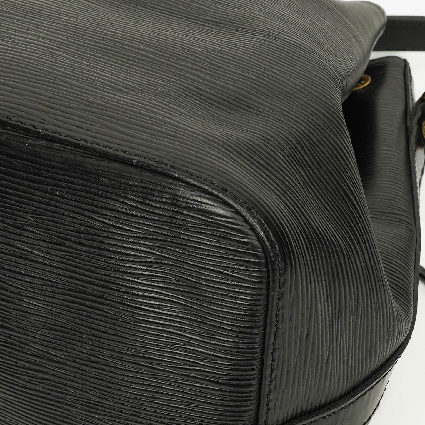 Louis Vuitton Petit Noe Black EPI Leather Shoulder Bag